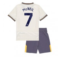 Everton Dwight McNeil #7 Koszulka Trzecia dzieci 2024-25 Krótki Rękaw (+ krótkie spodenki)